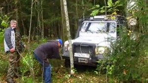 land-rover defender 110 off-road  test