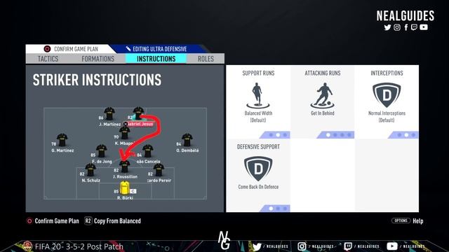 Why 3-5-2 POST PATCH is the new meta 41212(2) to give you wins (TACTICS)-FIFA 20 ULTIMATE TEAM смотреть онлайн