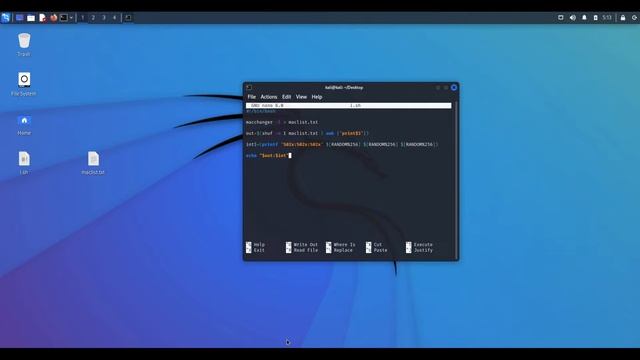how to change mac address permanently using bash script смотреть онлайн