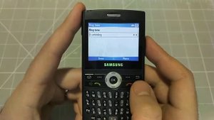 Samsung SGH-I607 Windows Mobile phone menu browse, ringtones, games, wallpapers