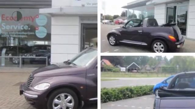Chrysler PT Cruiser Cabrio 2.4I LIMITED Airco, Navigatie! смотреть онлайн