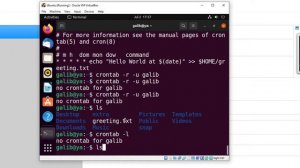 Linux 07  Crontab Bangla