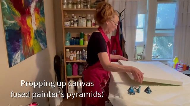 Setting Up My Art Space and Getting Ready To Pour! смотреть онлайн