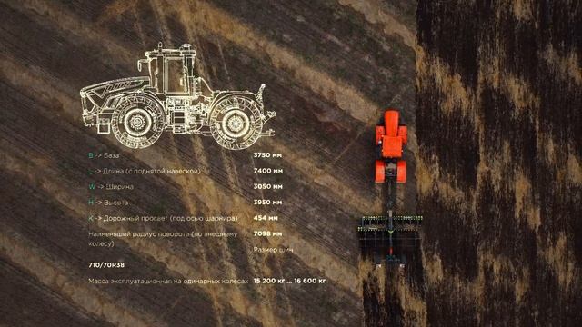 ЭНЕРГОНАСЫЩЕННЫЕ ТРАКТОРЫ КИРОВЕЦ СЕРИИ К-7М