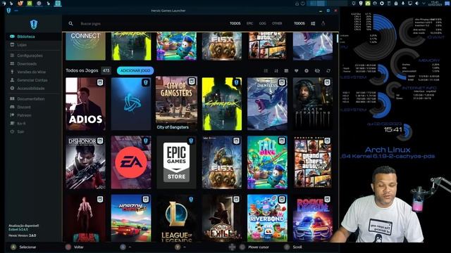 Resgate já 2 jogos p/ser seu (Linux). смотреть онлайн