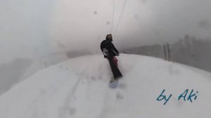 snowboard  neversummer 　GoPro　Nagano Prefecture, Japan　　RyuooSkiPark　スノーボード　ネバーサマー　竜王スキーパーク　パウダースノー