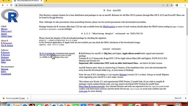 Downloading R in MacOS #data #dataanalytics #datascience #datascientist #r #rstudio смотреть онлайн