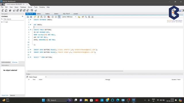 Structured Query Language (SQL)  Lecture Series  by BTPS Kanpur  | Introduction & Mysql installatio