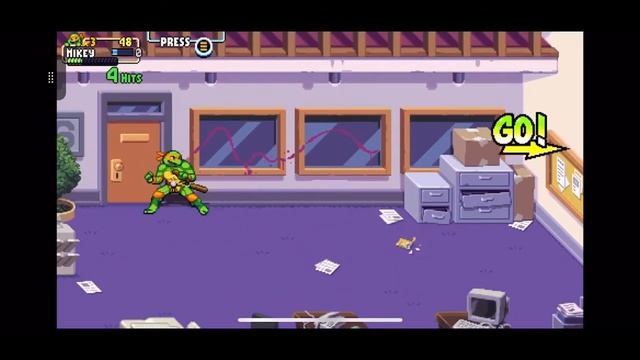 Teenage Mutant Ninja Turtles Shredder's Revenge - Michaelangelo Playthrough (IOS Xbox Cloud) Part 1 смотреть онлайн