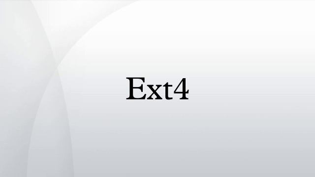 Ext4
