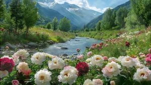 Kaoru Akimoto • 唐獅子牡丹 • Karajishi Peony