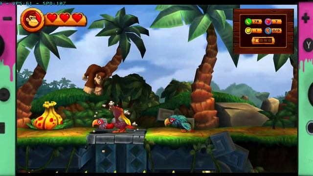 CITRA MMJ MOD SKIN NINTENDO SWITCH | DONKEYKONG RETURN | смотреть онлайн