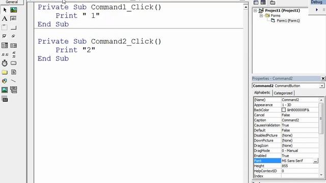 What is Event Driven Programming Concept in Visual Basic 6.0 | Event Driven Programming Kya Hai