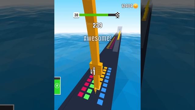 STACK COLORS 🌈 ⭐️- All Levels Gameplay Android, iOS v.76 смотреть онлайн