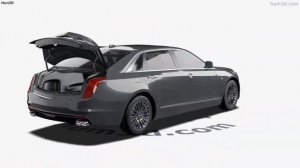 Cadillac CT6 CN-spec with HQ interior 2023 3D model by 3DModels.org