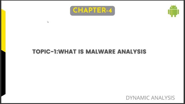 what is malware analysis | Android Malware Analysis