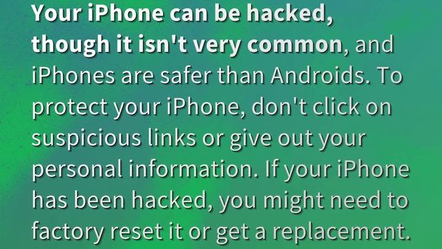 Can your iPhone be hacked? смотреть онлайн