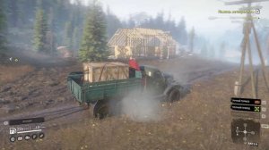 SnowRunner. Юкон. Подтопленные предгорья. Поручение "Помощь метеорологам"