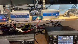 QO100 FT8 System using IC9700 & SDR Control for IOS