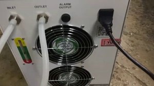 Чиллер S&A CW-5000AG Охлаждение для лазерного станка #чиллер