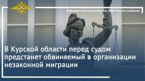 В Курской области перед судом предстанет обвиняемый в организации незаконной миграции