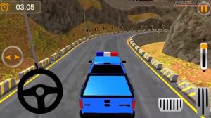 Offroad Police Jeep Driving   4x4 Pickup Truck  Racing Simulator   Android GamePlay 2019