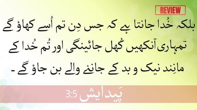 Learn Bible Verse Genesis 3:5 with pictures || #MyLifeUrdu #Learn Bible     #holyspirit#Word of God