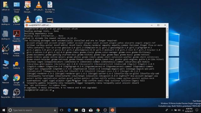 How To Run Ubuntu Desktop On Windows 10 [Windows Subsystem For Linux] смотреть онлайн