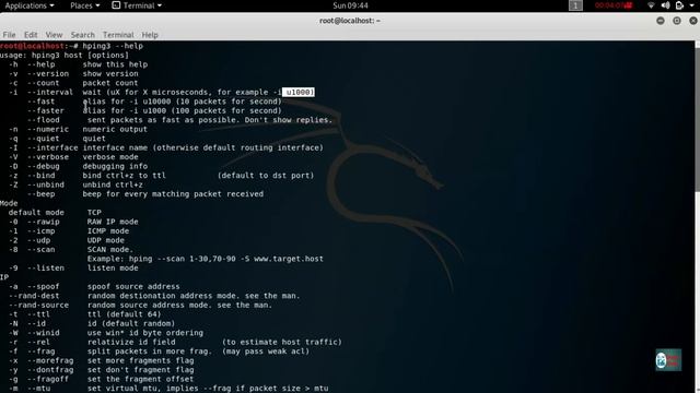 Learn Ethical Hacking : D-DOS Attack using Kali Linux in any Websites | Part - 10