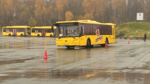 В Ярославле сегодня соревновались водители автобусов