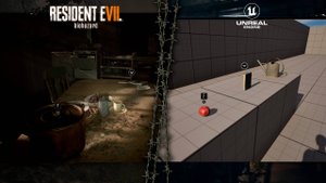 Виджет над интерактивными объектами, как в Resident Evil 7 на Unreal Engine 5