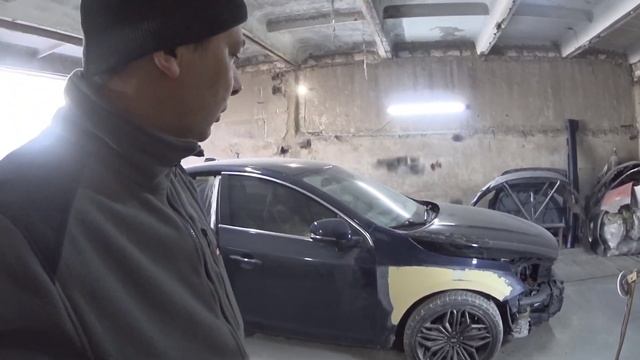 Фрагменты подготовки автомобиля к покраске 30 марта 2022 г. смотреть онлайн