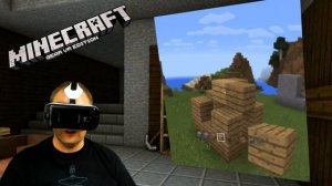 MINECRAFT GEAR VR Review (FAMILY FRIENDLY) Base Jumping! [FGTV] Dad Does VR Family Gaming TV