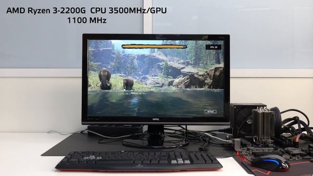 AMD Ryzen 3 2200G: разгоняем и играем! смотреть онлайн