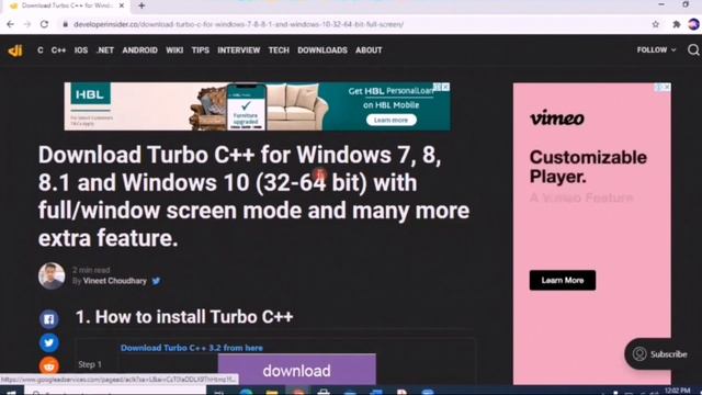 How to install Turbo C++ in Urdu/Hindi | C++ Programming