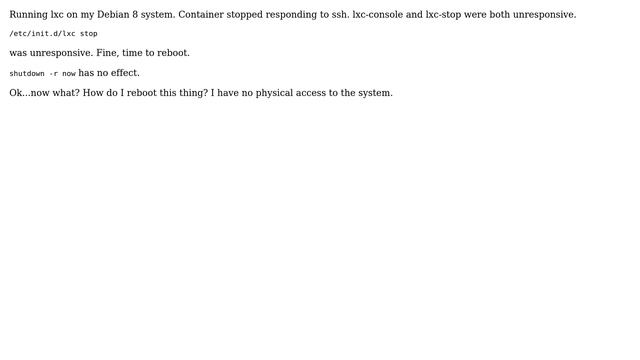 Unix & Linux: Shutdown command fails смотреть онлайн