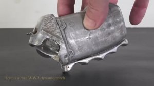 Динамо-фонарик Militaria WW2 - Реставрация
