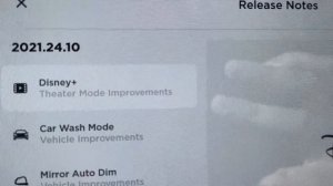 Tesla 2021.24.10 Software Update