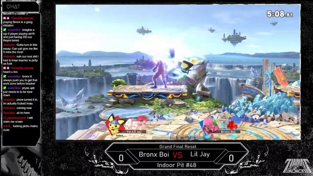 The Indoor Pit #48 | Grand Final | Lil Jay (Pichu/Kirby) VS Bronx Boi (Little Mac) смотреть онлайн