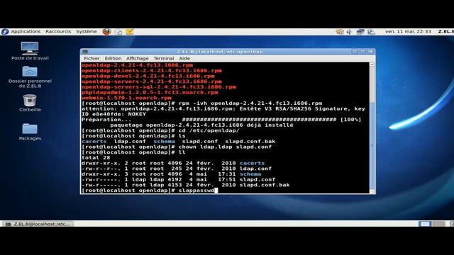 Tuto: installer et configurer LDAP sous Linux Fedora 13