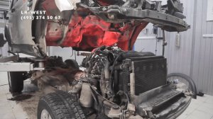 Снятие кузова Дискавери за 19 минут. Пошаговая инструкция от LR-WEST.