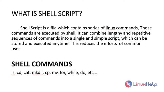 Introduction of Shell Scripting