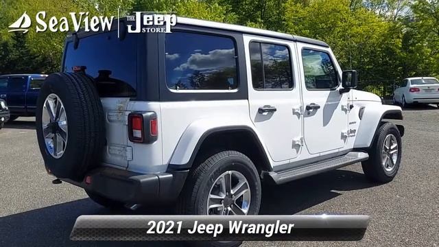 New 2021 Jeep Wrangler Unlimited Sahara, Ocean Township, NJ J210920 смотреть онлайн