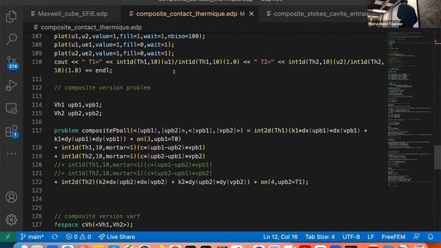 Pierre Henri Tournier Jacques Morice Ongoing developments for variational forms coupled problems pa смотреть онлайн
