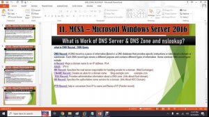 13- What is DNS Server ? Define DNS Zone and nslookup?