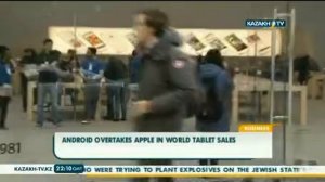 Android overtakes Apple in world tablet sales