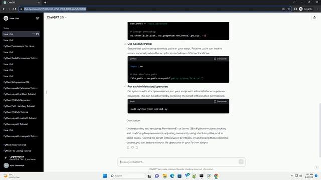 python permissionerror errno 13 смотреть онлайн