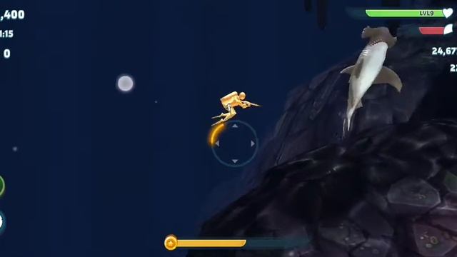 Hungry Shark Evolution - Mr. Hummer Head shark! 🦈 смотреть онлайн