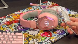 ЛЕГКИЕ ИГРОВЫЕ НАУШНИКИ С ОБЪЕМНЫМ ЗВУКОМ SURROUND SOUND 7.1 PANTEON GHP-770 PRO