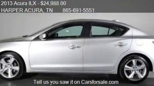 2013 Acura ILX w/Premium Package 2.4L Manual for sale in Kno